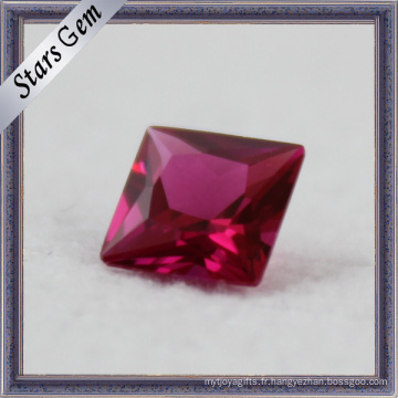 Square Cut Ruby Corundum